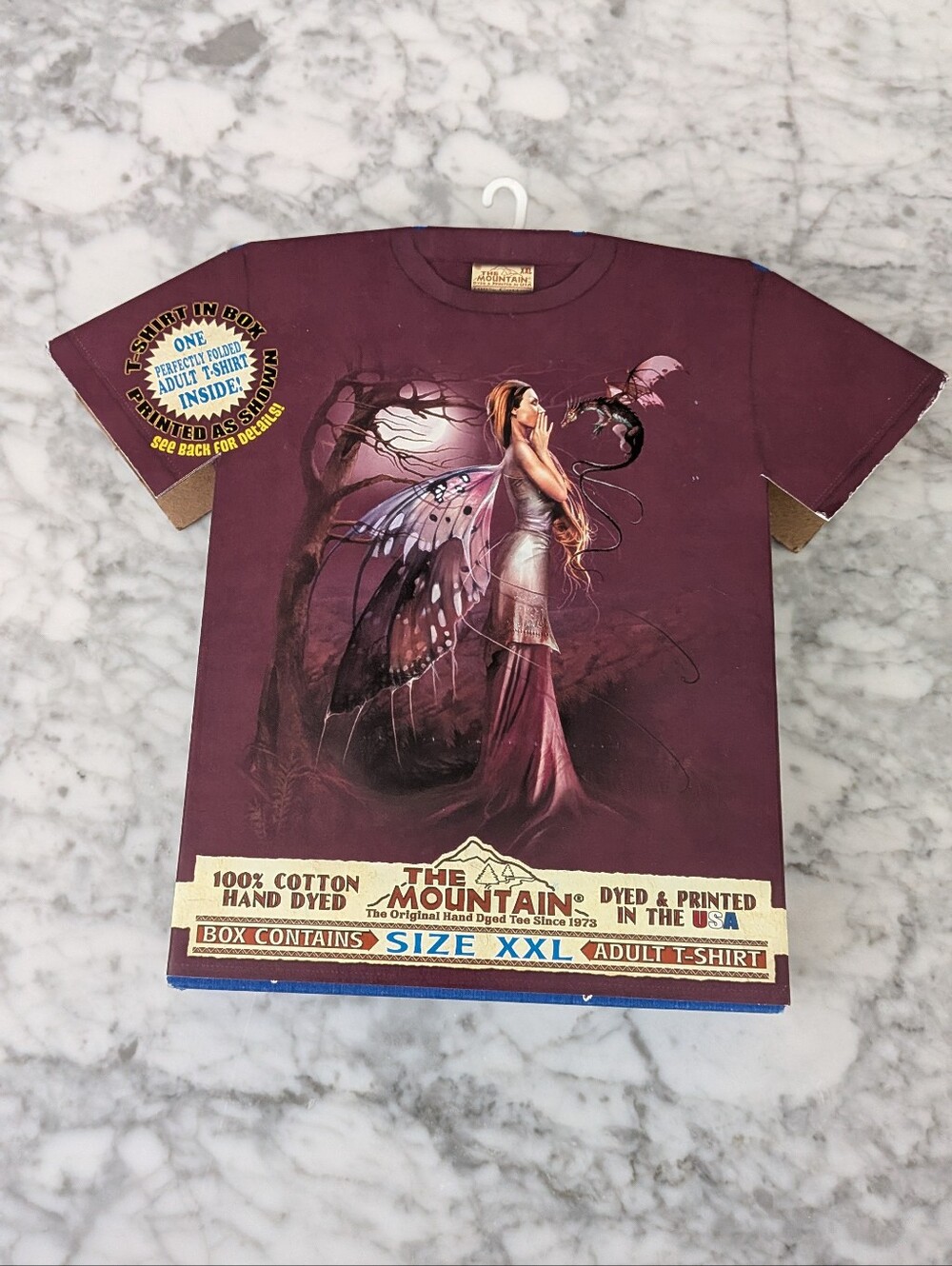 The Mountain Dragon Whisperer Linda Bergkvist T-Shirt Purple Tie Dye XXL 2006